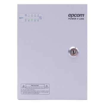 Fuente de Alimentación Profesional / 9 Canales / 16 A Total / 1.8 A por Salida / 11-15 VCC Ajustable / 200 W / Rango Extendido -20°C a 70°C (-4°F a 158°F)