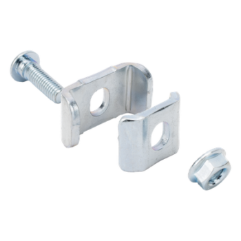 Kit de unión para charolas / Acero al carbón / Electro zinc / Hasta 300 mm / 0.98 ft de ancho