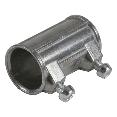Cople de 1/2" para Tubo Pared Delgada con Tornillos Opresores.