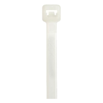 Cincho de Nylon / 250 mm (9.84 in) largo x 4.8 mm ancho / Plenum / Rango -40°C a 85°C / Tensión 178 N / UL 62275 / Paquete 100 pz