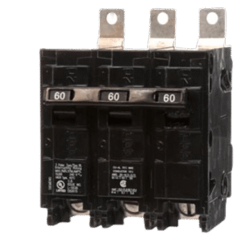 Interruptor Termomagnético / 3 Polos / 60 A / 10 kA / 240 V AC / Montaje Atornillable