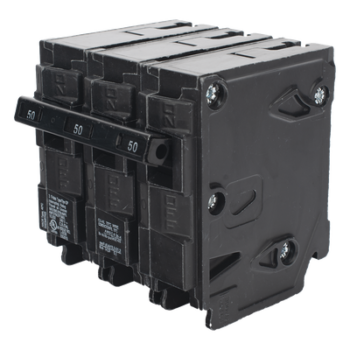 Interruptor Automático Enchufable / 3 Polos / 50A / 240V AC / 10 kA / Tipo QP