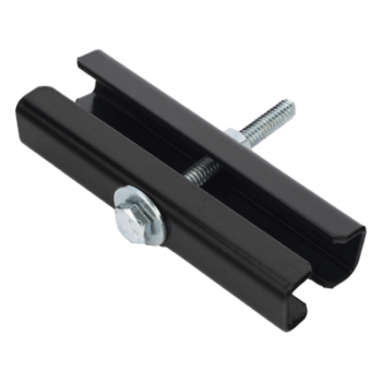 Cople para Escalera Tubular / 1.5" de Peralte / 12" de Ancho / Acero al Carbón con Pintura Epóxica