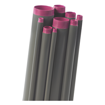 Tubo Conduit Rígido / Aluminio 6063 / Recubrimiento PVC 40 mils / 2" (50.8 mm) / 3.05 m (10 ft) / Sin Costura