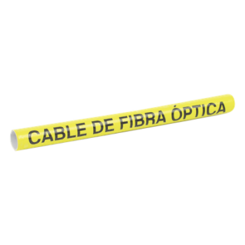 Marcador de Fibra Óptica Color Amarillo, Diámetro de Aplicación de 6.4 a 12.5 mm