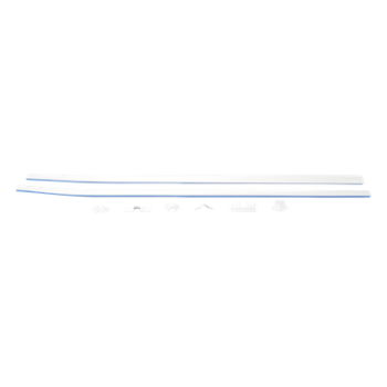 Kit de Canaleta 90° / División Integrada / PVC Rígido y ABS / Cinta Adhesiva Incluida / -20°C a +75°C / 3,344 mm²