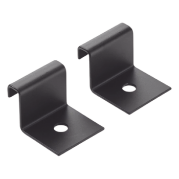 Kit de Soporte Vertical a Pared, Para Charola Tipo Escalerilla, de Acero, Color Negro