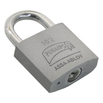 Candado de Alta Seguridad / Hierro Sólido / Gancho Corto / Llave PH-32 / 4 Pernos de Combinación / Uso Interior Seco