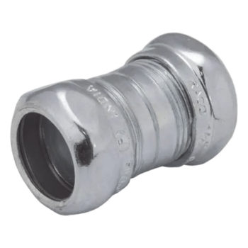 Conector de Compresión / Acero Galvanizado / 1-1/2 in / Pared Delgada / 54.50 mm x 83.99 mm / 0.24 kg