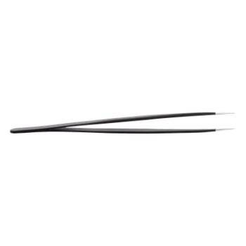 Pinzas Antiestáticas / Acero Inoxidable / Mango Esbelto / Punta Afilada / 14 cm (5.5 in) / 14 g / SMD y Semiconductores