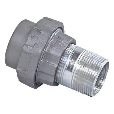 Tuerca Unión Macho-Hembra / 1/2" (12.7 mm) / Aluminio Diecast / NPT Conduit Rígido / IK09 / Clase I, II, III / NEMA 4, 4X, 7, 9