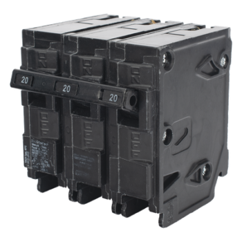 Interruptor Automático Enchufable / 3 Polos / 20 A / 240 V AC / 10 kA / UL 489