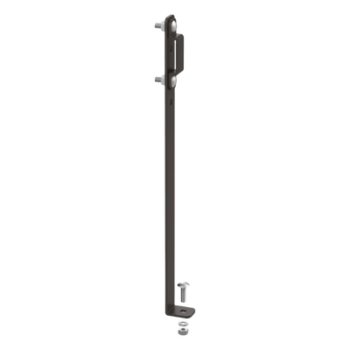 Kit de Elevación para Escalerilla / 3 o 6 in (76 o 152 mm) / Acero Calibre 11 / Acabado Negro RAL 9005 / Universal para Cualquier Ancho de Rack