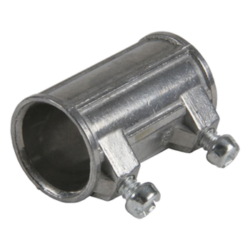 Cople para Tubo Pared Delgada / 1 1/4" / Tornillos Opresores #10 / Diseño Reforzado Tipo Neer / 47 x 67 mm
