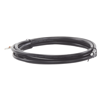 Cable para Controlador, 3.0 m, Negro, Calibre 8 AWG con Terminal de Ojo en un Extremo