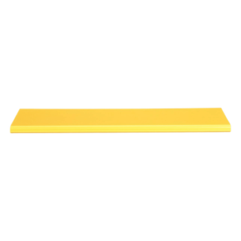 Tapa con Bisagra para Canaleta / PVC Rígido UL 94V-0 / Longitud 2 m (6.6 ft) / Radio de Curvatura 2' (0.6 m) / Color Amarillo / Sistema QuikLock