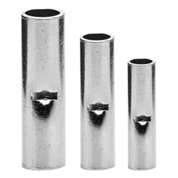 Conector a tope / Sin aislar / 22-16 AWG / 15.2 mm / Paquete 25 piezas