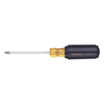 Desarmador Phillips / Punta N.º 2 / Barra Redonda 10.2 cm (4 in) / Mango Cushion-Grip / Cromado Resistente a Corrosión
