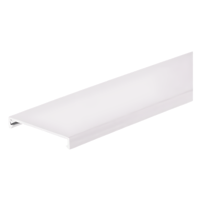 Cubierta de Conducto a Ras / 3.25 in (82.6 mm) Ancho / 6 ft (1.8 m) Largo / PVC Sin Plomo / Blanco