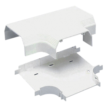 Accesorio en T para Canaleta / PVC Rígido / UL94V-0 / Radio de Curvatura 1 in / TIA/EIA / Aplicaciones Múltiples