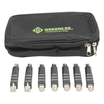 Kit de Identificación Remota / 7 Unidades / RJ45 y F Macho / Ethernet 10/100/1000 / PoE