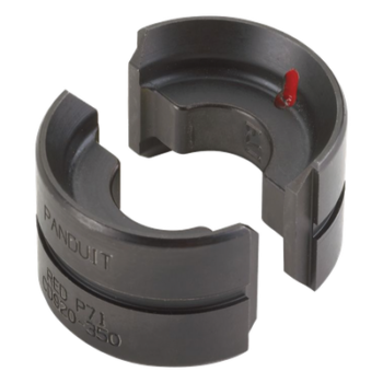Dado de Prensado / Calibre 4 AWG Cobre / 6 AWG Aluminio / Compresión Circunferencial / Codificación Gris