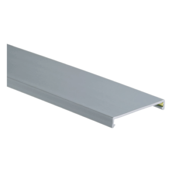 Tapa para Canaleta Ranurada / 2 in Ancho / 1828.8 mm (6 ft) Largo / PVC Sin Plomo / UL94 V-0 / Negro