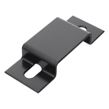 Abrazadera Tipo Omega / Acero al Carbón / Recubrimiento Epóxico / 1.5" Peralte / 12" Ancho / Interior y Exterior Industrial