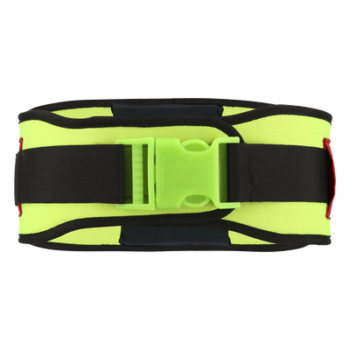 Faja Rígida de Seguridad / Talla M / Alta Visibilidad / Soporte Sacrolumbar / Poliéster y Polipropileno