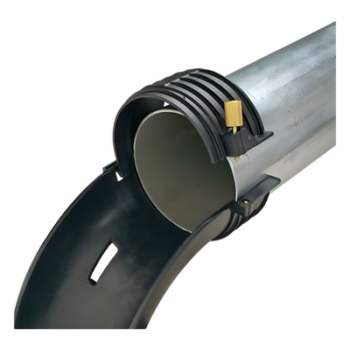 Conducto Tipo Cascada / Nylon 6.6 con Relleno de Vidrio / 4 in / Retardante UL94V-0 / Control de Radio de Curvatura / Diseño Modular