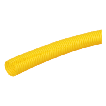 Tubo Corrugado Abierto / 1.50 in (38.1 mm) Diámetro / 3.1 m (10.2 ft) Largo / Polietileno / Interior / UL 94 HB / ROHS