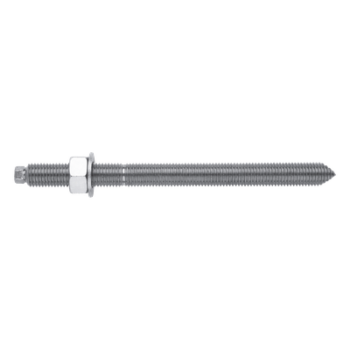 Espárrago Químico / Acero Galvanizado M20 / Largo 260 mm / Rosca 170 mm / Clase 5.8 / Recubrimiento ≥ 5μm