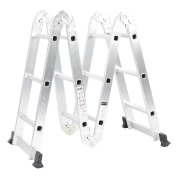 Escalera Multiposiciones de Aluminio de 3.52 Metros, Soporta 150 kg