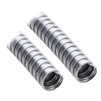 Tubo Flexible Eléctrico / 3/4" (19 mm) / Acero Galvanizado / Rollo 50 m / 12.91 kg / NEMA FB-1 / UL 514 B