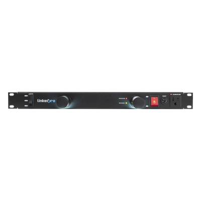 PDU para Rack / 11 Salidas NEMA 5-15R / 15 Amp / 120 Vca / Montaje Horizontal 1U / 19 in / LED de Protección