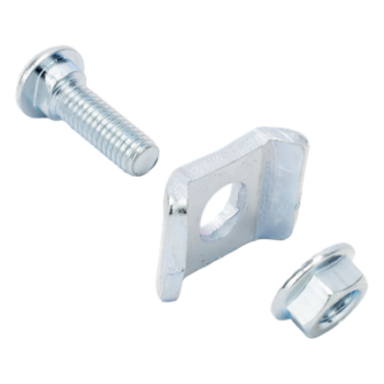 Kit de unión para charolas / Acero al carbón / Electro Zinc / Ancho hasta 300 mm (11.8 in) / Carga ligera