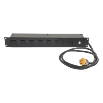 Tomacorriente Multiple Horizontal para Rack 19".