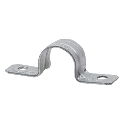Abrazadera Omega / Conduit Pared Gruesa 4" (100 mm) / Acero Pregalvanizado Calibre 16 / 1.5 mm