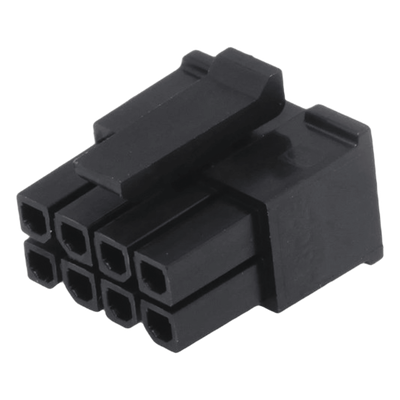 Conector Plug / 8 Contactos / Doble Fila / Paso 3.0 mm / Pin Hembra / 5.0A / -40°C a +105°C