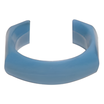 Clip de Identificación para Patch Cord / Polycarbonato / Azul / 25 Piezas
