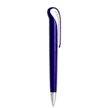 Pluma de Tinta Negra / Punta Medio / Secado Rápido / Sistema Lock / Plástico Resistente
