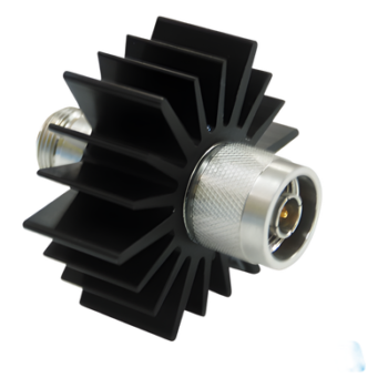 Atenuador en Línea / 30 dB / 10 W Máximo / DC-4 GHz / Conectores N Macho-Hembra / Acero Inoxidable