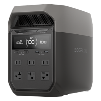 Estación de Energía / 1024 Wh LiFePO4 / 6 AC 1800 W / X-Boost 2600 W / 4 USB-C 100 W / Solar 500 W