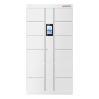 Locker Inteligente / 12 Espacios / Expansión 16 Lockers / Reconocimiento Facial 20,000 Rostros / Pantalla Táctil 8" / TCP-IP y RS485 / Interior