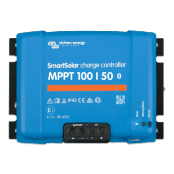 Controlador de Carga Solar MPPT / 50A / 100V PV / 12-24V Auto / IP43 / Sin Ventilador / Bluetooth Integrado