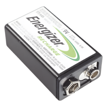 Batería Recargable Ni-MH / 9V / 175 mAh / 8.4V Nominal / Compacta