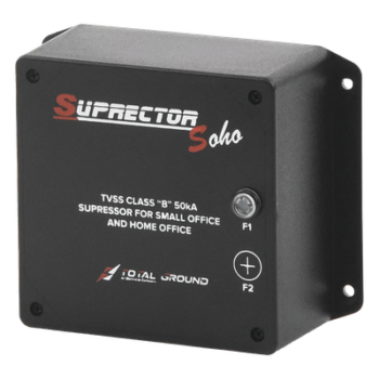 Supresor de Transientes Clase B / 1 Fase 3 Hilos / 127 Vca / 50 kA / IP64 / Diseño Interior Compacto