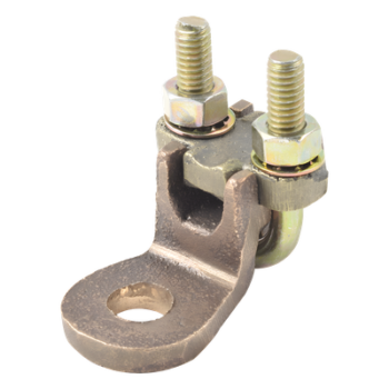Conector de Bornes / 1/2" / Calibre 1/0 AWG a 250 KCM / Bronce / Sin Soldadura / Acero Tropicalizado