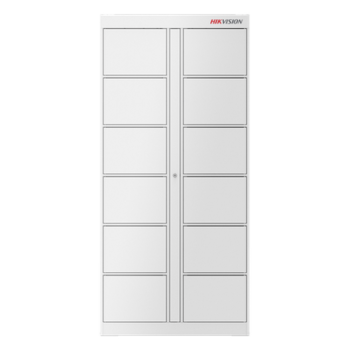 Locker de Expansión / 12 Espacios / Comunicación RS485 / Control Facial y Tarjeta / Uso Interior / 50 kg