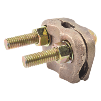 Conector de Varilla a Cable / Varilla 3/4" / Cable 2/0 AWG a 350 Kcmil / Tubería 3/8" a 3/4" / Bronce de Alta Conductividad